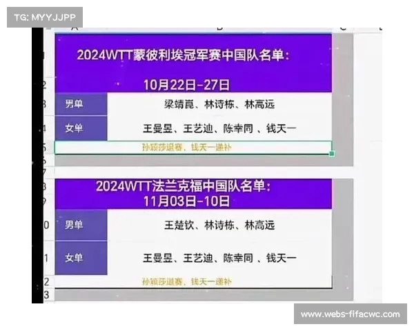 WTT北美区国际赛事转播权费创新高签约价同比上涨60% WTT北美区国际赛事转播权费创新高签约价同比上涨60%